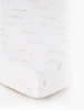 Picture of Bunny-Print Crib Sheet